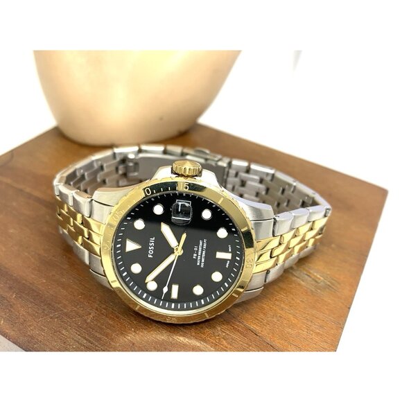 Fossil Women\'s Watch ES4745 Quartz Black Dial Two Tone Stainless Steel 36mm main image 12
